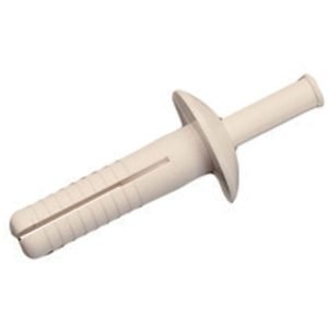 Plastic Rivets  -  1 Inch Almond