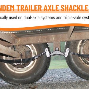 Leaf Spring Shackle Plate  -  Trailer