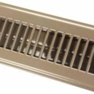 Floor Register  -  2x10 Metal Brown
