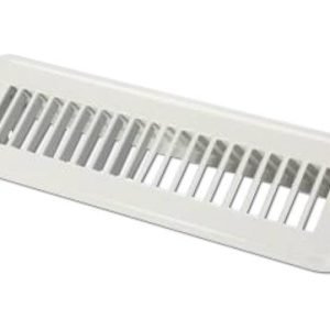 Floor Register  -  2x10 Metal White