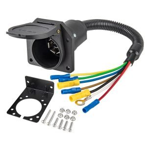 Trailer Connector - 7-Way RV Car Side