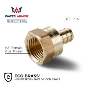 Female Adapter  -  1/2 Inch PEX x FPT
