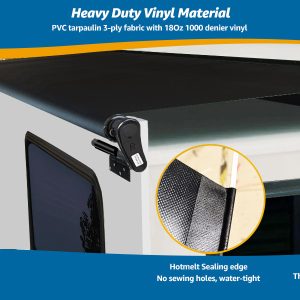 RV Slide-Out Extension Cover