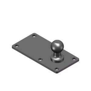 Trailer Tongue Ball Plate Kit