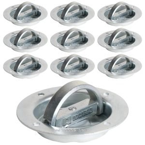 Recessed D-Ring Pan  -  Tie Down