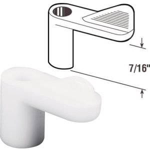Plastic Screw Clips  -  1/4 Inch with Screws