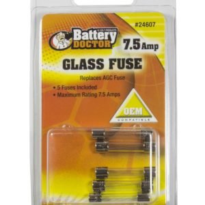 Glass Fuse  -  7.5 Amp Buss