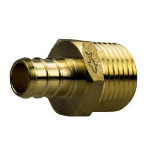 PEX Male Adapter  -  3/8 Inch