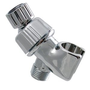 Shower Bracket  -  Chrome Swivel