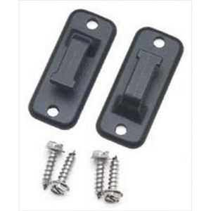 Pull Strap Catch  -  Black