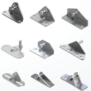 RV Gas Spring Mounting Bracket