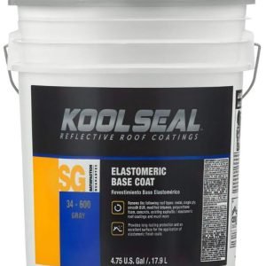Roof Base Coat  -  Elastomeric Gray