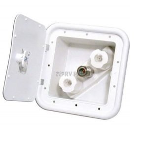 RV Exterior Spray Port