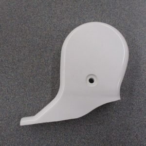 Awning End Cap  -  White Carefree