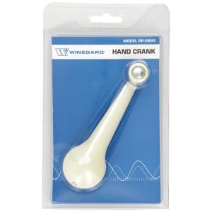 Antenna Hand Crank  -  White
