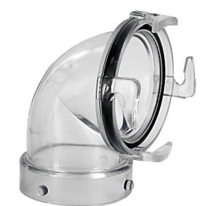 Power Adapter - 90 Degree Clearview